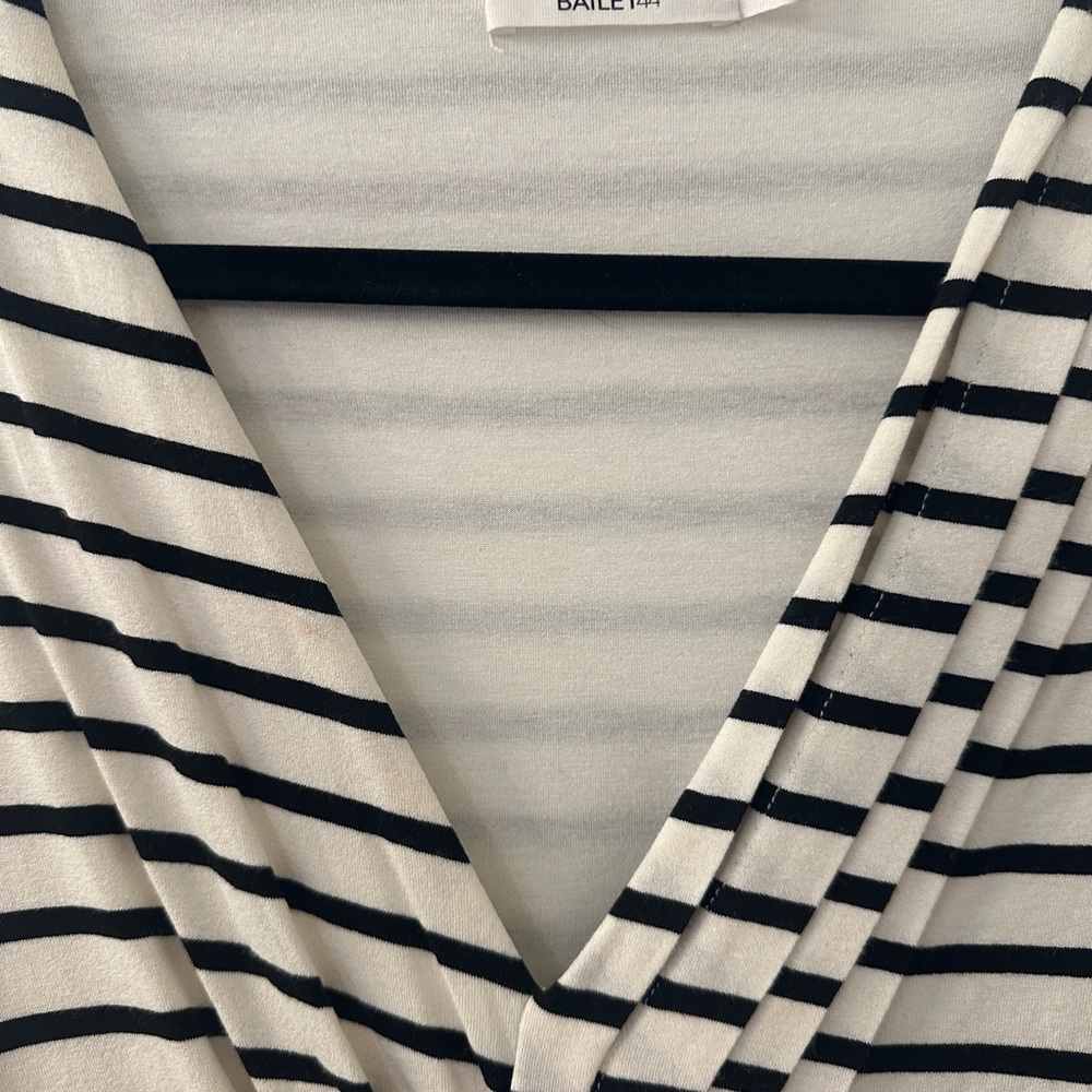 Bailey 44 black and white dress